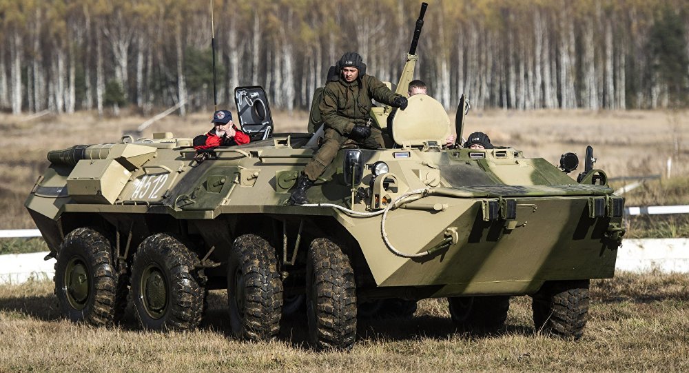 btr-80步兵战车