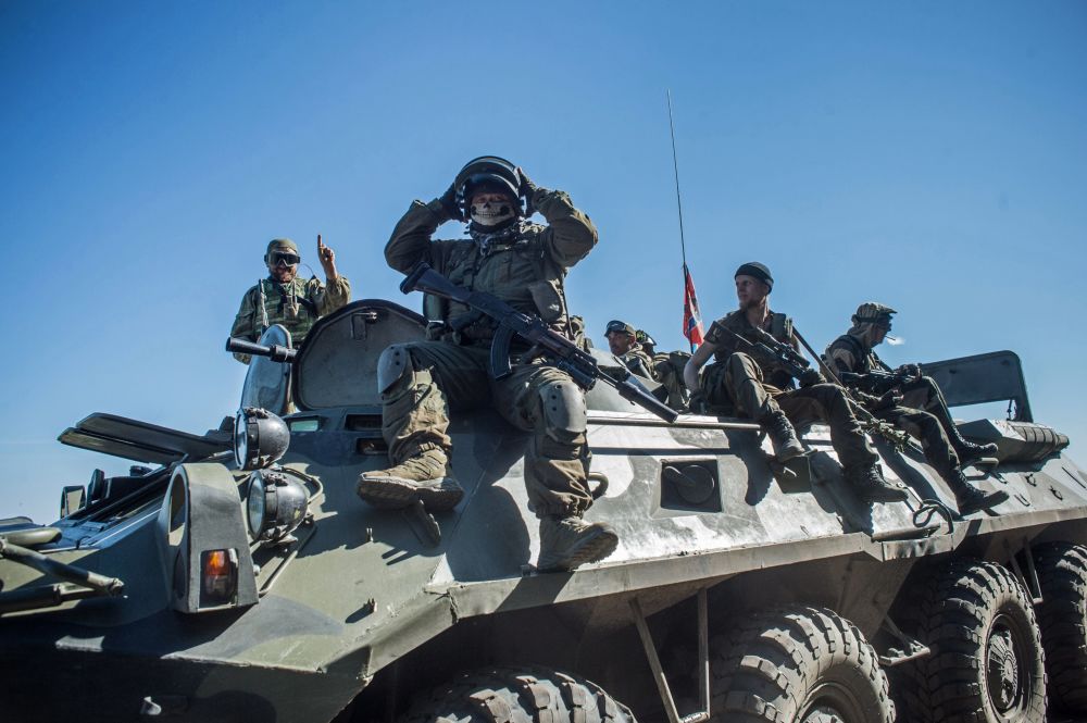 顿涅茨克民兵战士