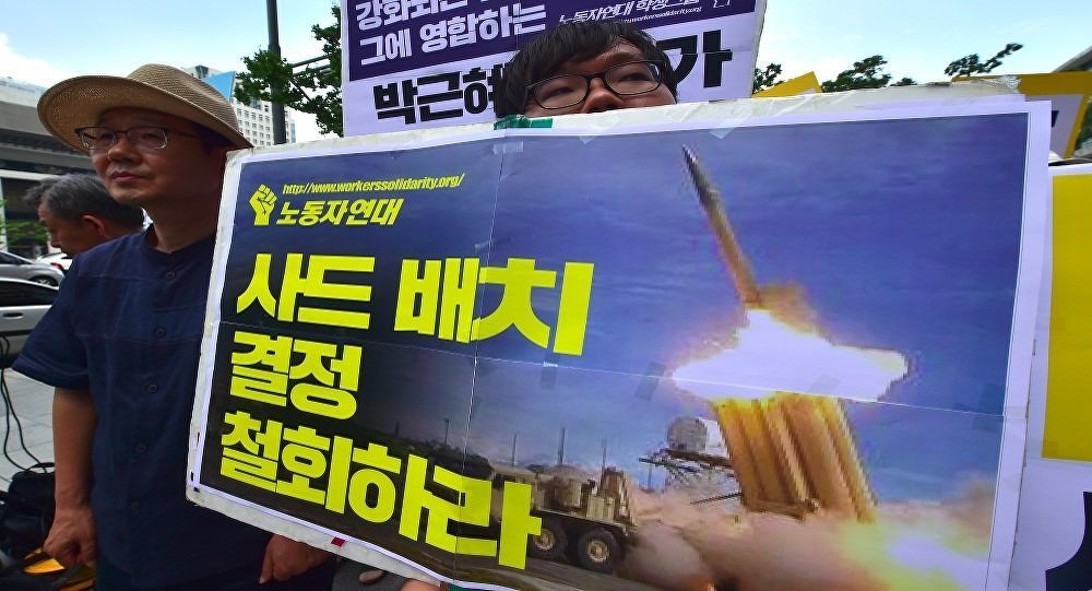 韩国不满中国对"萨德"事件的反应向wto提起诉讼