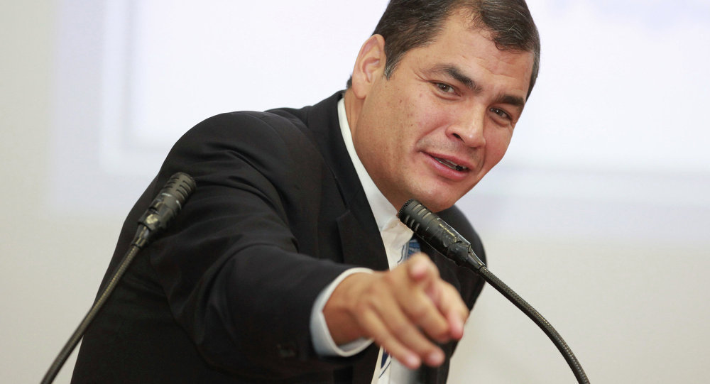 厄瓜多尔总统科雷亚图片