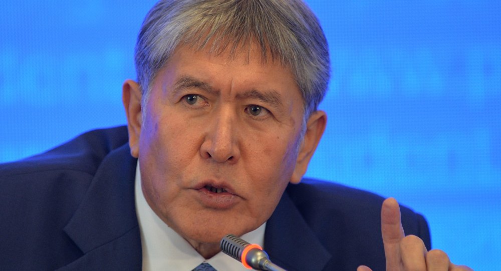 哈通社阿斯塔纳--据俄罗斯卫星网消息,吉尔吉斯斯坦总统阿坦巴耶夫称