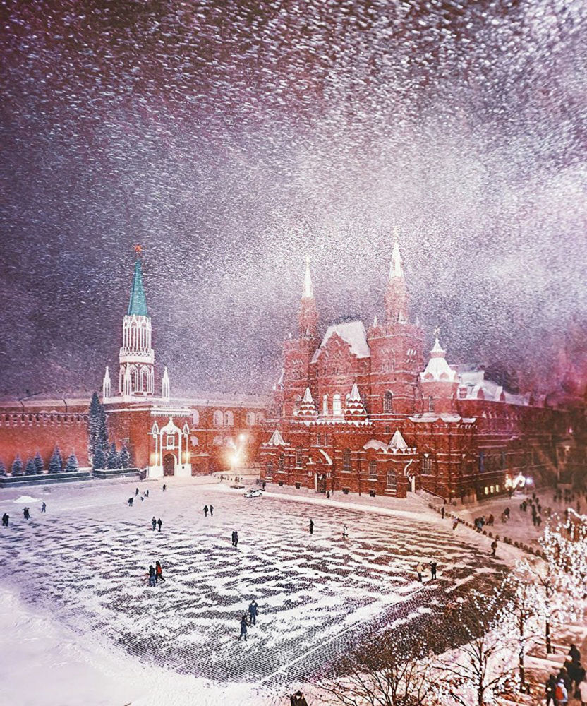 冬日童话:令人迷醉的莫斯科