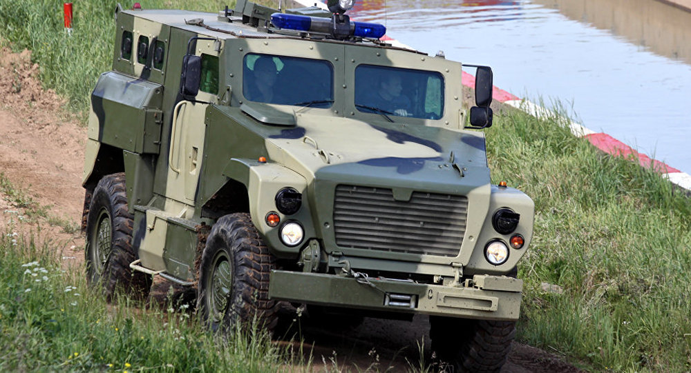 俄罗斯新型警用装甲车将首次亮相