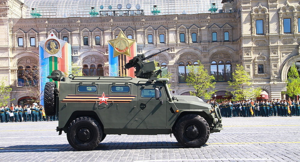 媒体:"虎式us"通讯车将协助俄强力部门执勤 - 俄罗斯卫星通讯社