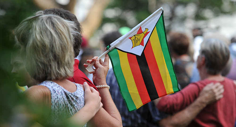 津巴布韦的国旗图片