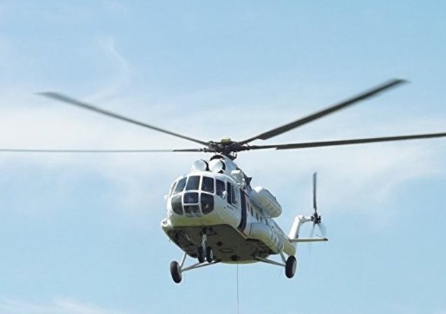 米八直升机起飞俄罗斯图片