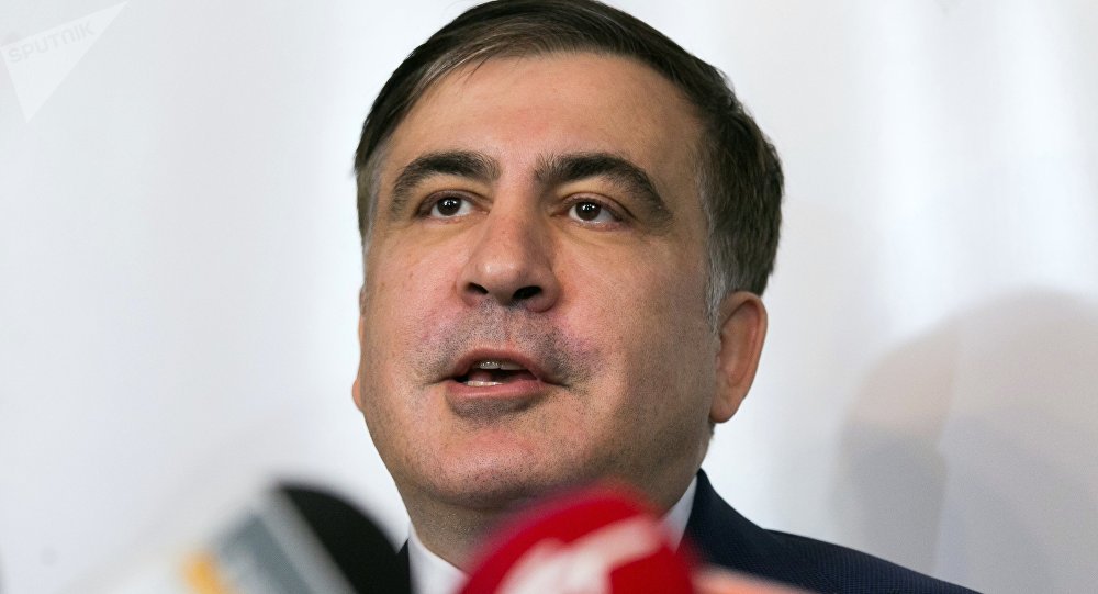 萨卡什维利称格鲁吉亚总统是懦夫并要求归还其国籍