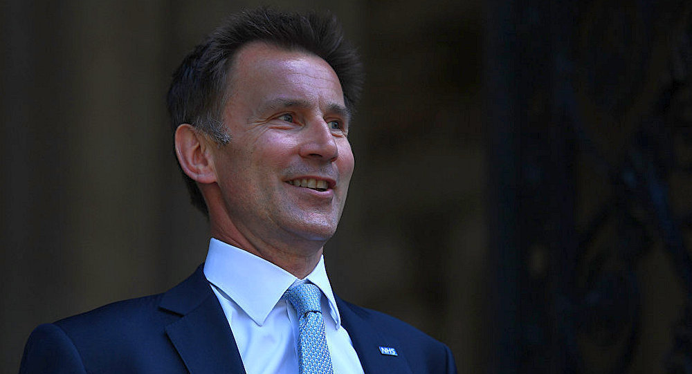 前卫生大臣亨特被任命为新的英国外交大臣 - 俄罗斯卫星通讯社