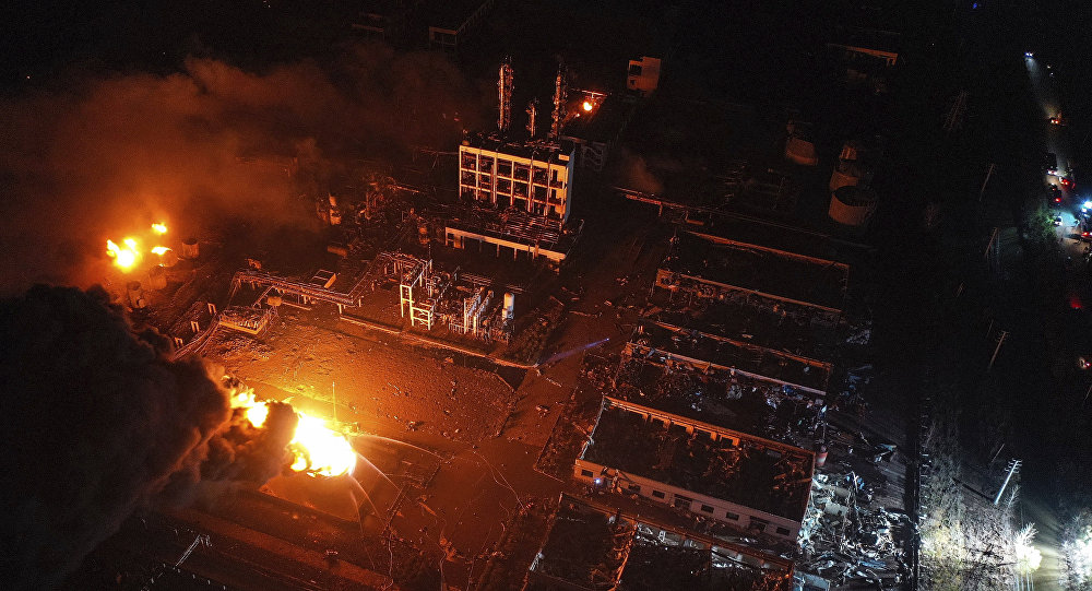 江苏省化工厂爆炸事件对田湾核电站未造成任何影响
