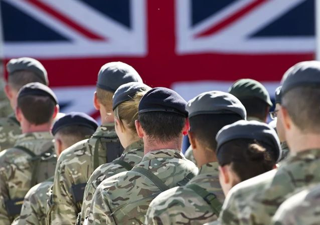 英国军人在阿富汗