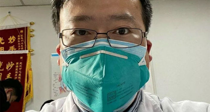 照片 :  li wenliang on web 媒体称感染冠状病毒的中国医生李文亮