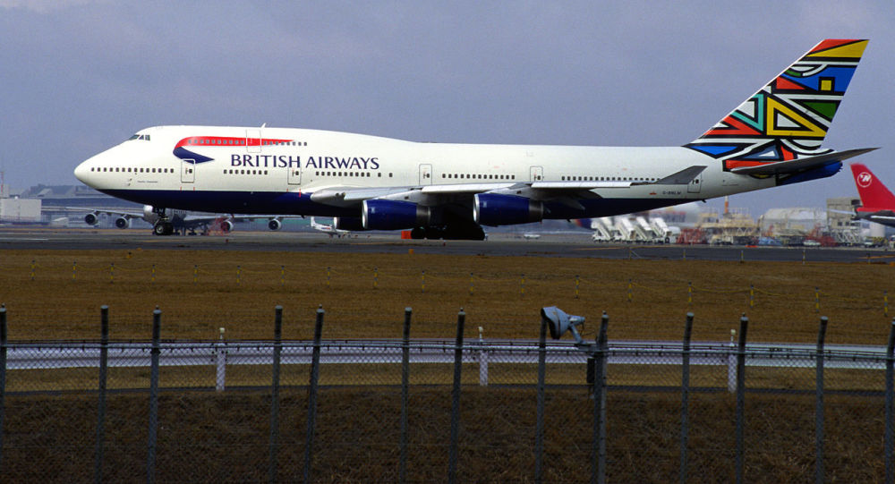 英国航空公司的波音747