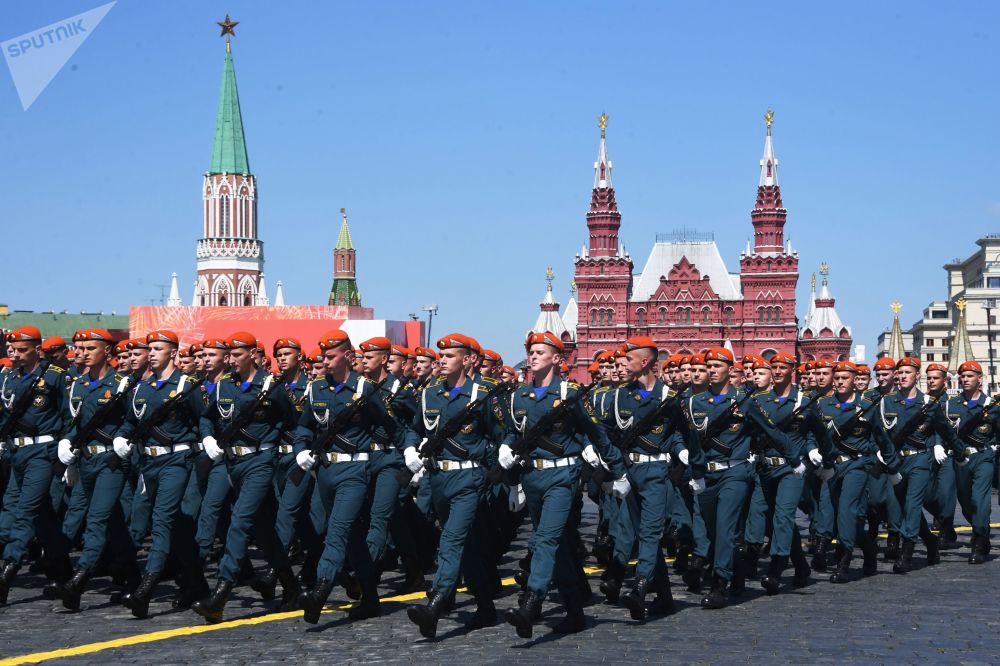 纪念伟大卫国战争75周年阅兵