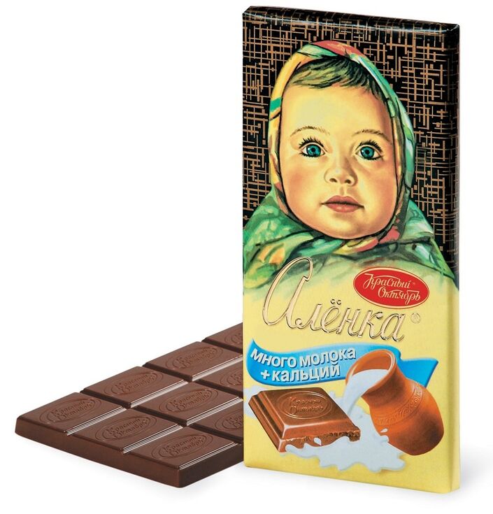 阿廖卡巧克力图片