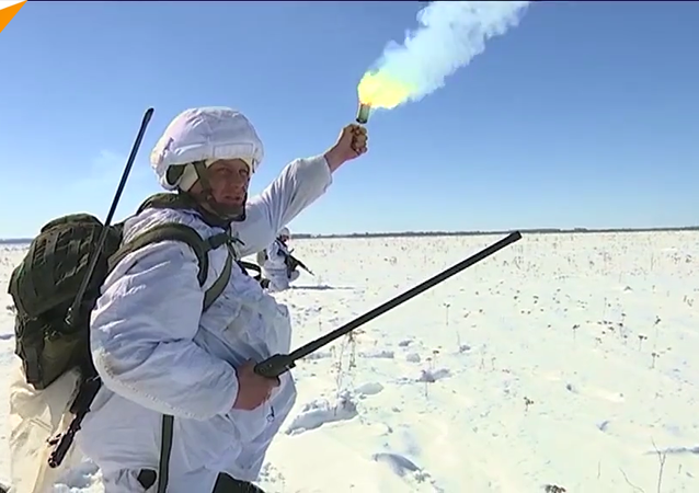 图拉空降部队演习(视频)