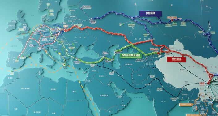 中国成都市在一带一路倡议下积极发展与俄罗斯的铁路运输业务