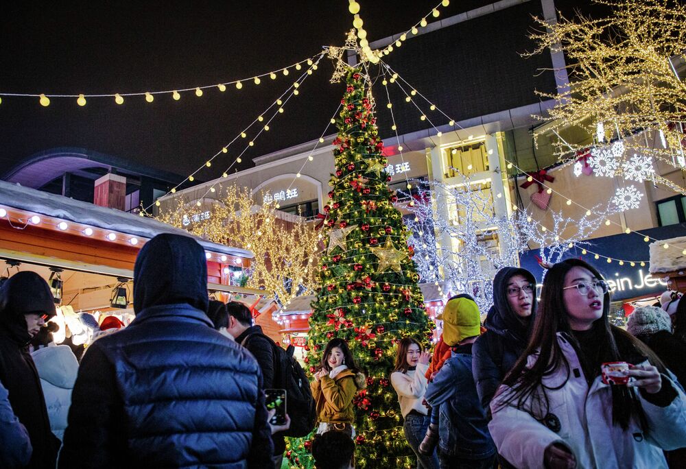 北京盛装迎圣诞